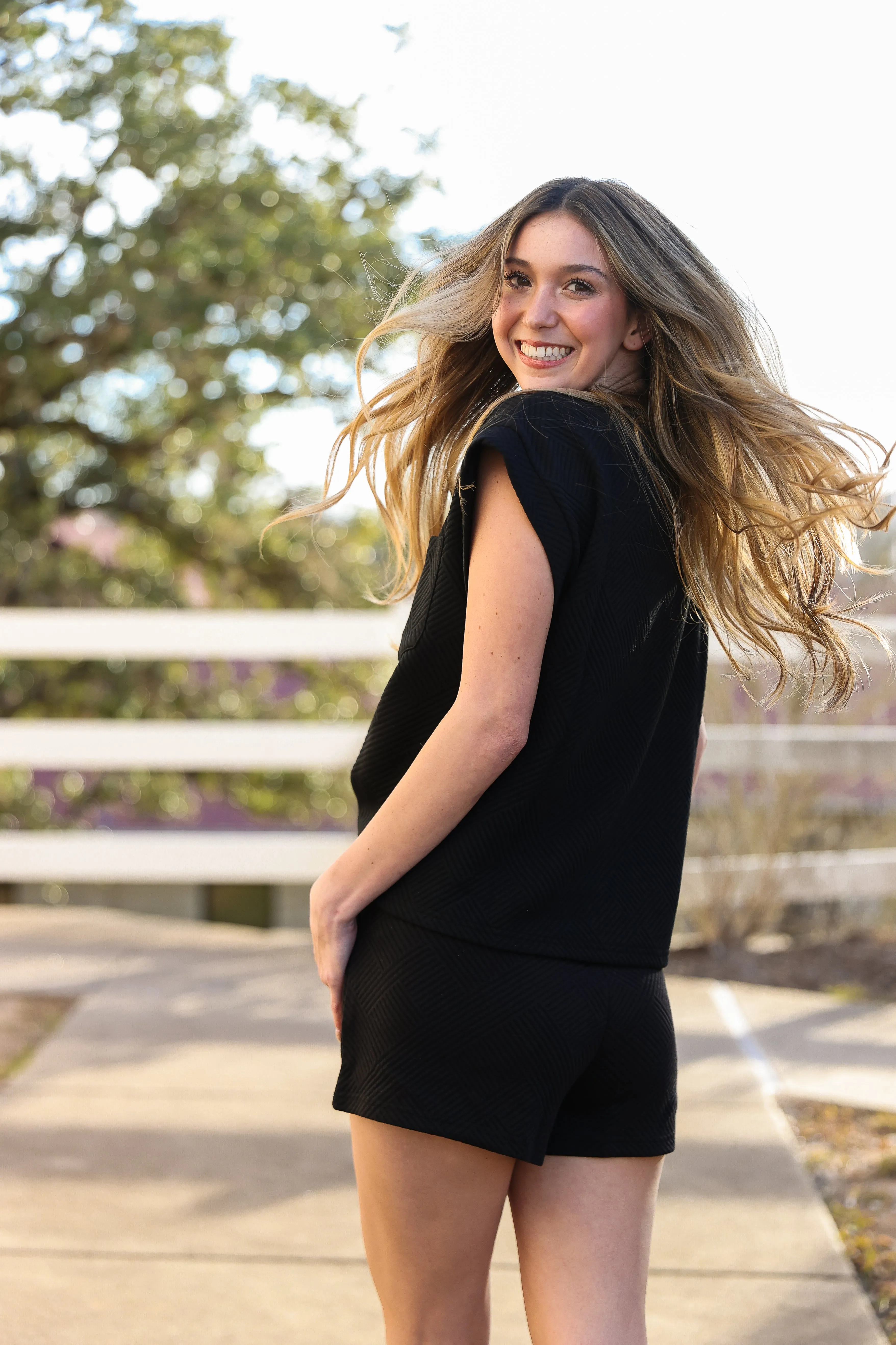 Black Lounge Shorts