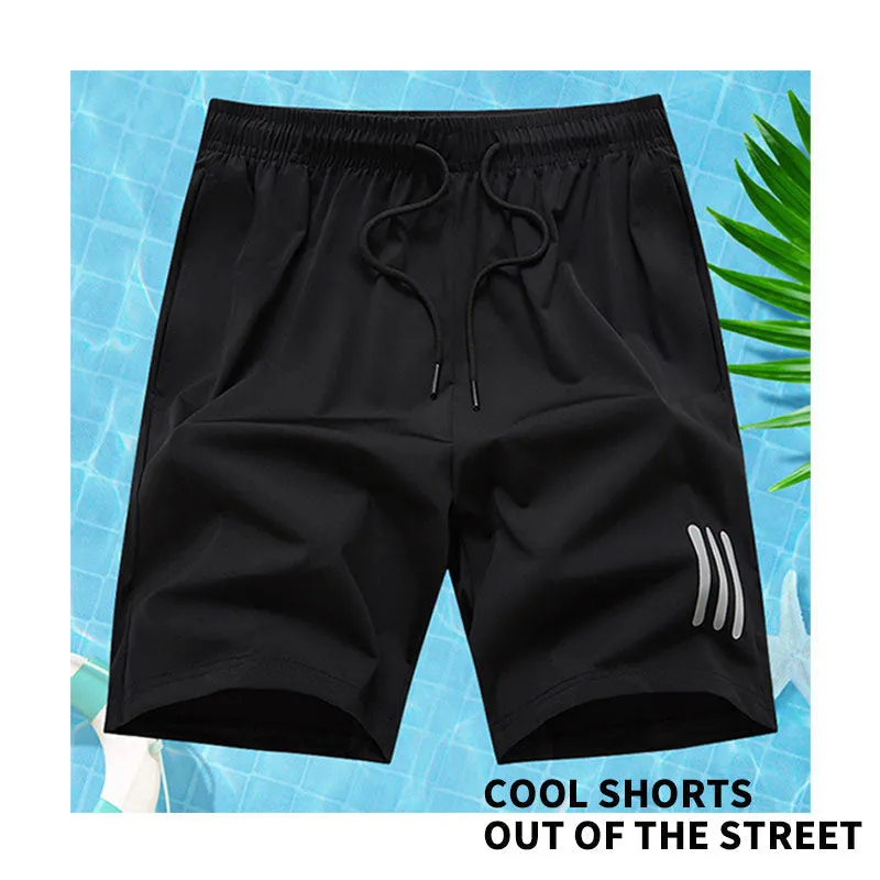 Sommer elastiske sportsshorts