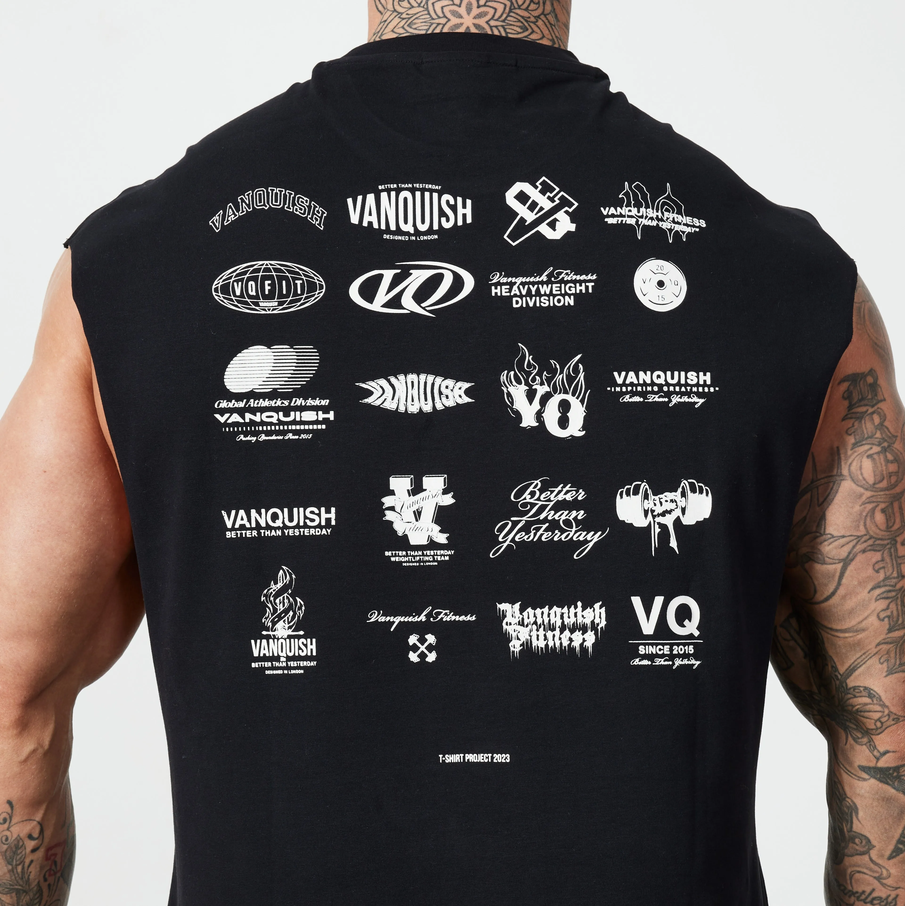 Vanquish TSP Black 2023 Collective Sleeveless T Shirt