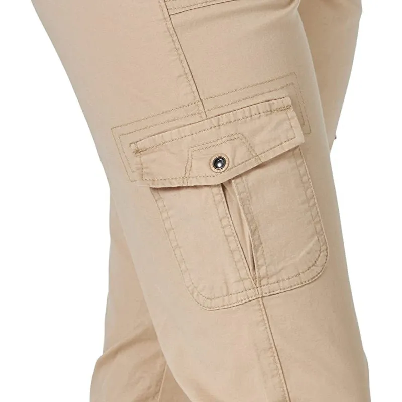 Women Relaxed Fit Knit Waist Capri Pants